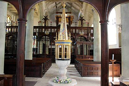 Wimborne St Giles - The Nave